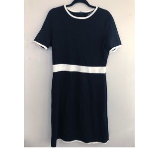 Brooks Brothers Merino Wool Shift Dress